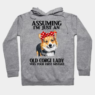 Assuming Im just an old corgi lady was your fist mistake Hoodie